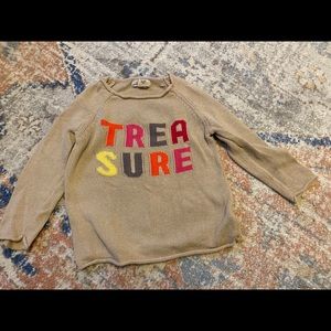 Peek lightweight girls sweater